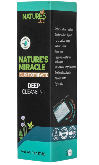 Nature’s Miracle Clay Toothpaste